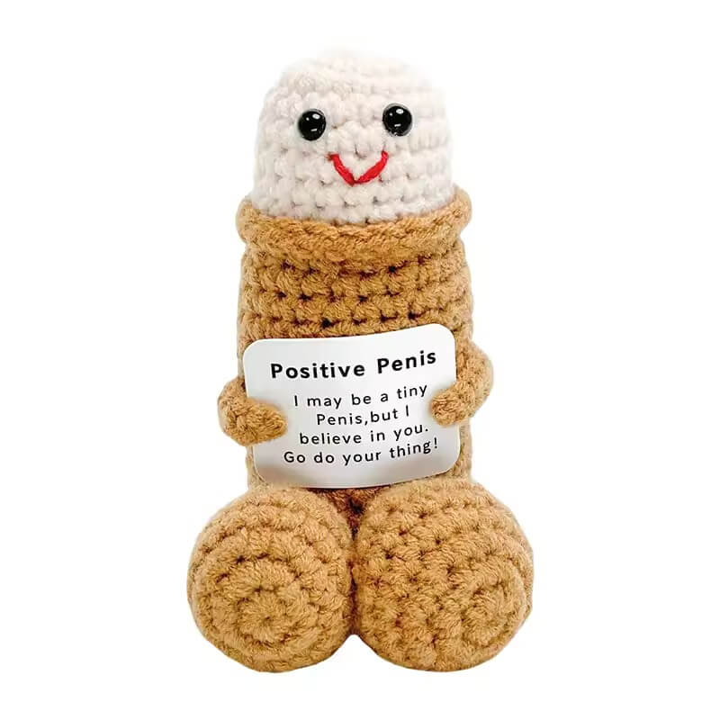 Peluche Positivo Amigurumi – Tu dosis de risas